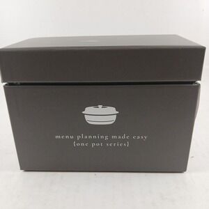 Passionate Penny Pincher Menu Planning Made Easy One Pot Series Recipe Card READ